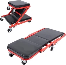 Cama Para Mecanico Con Ruedas Camilla De Trabajos Mecanicos Taller Autos Carros