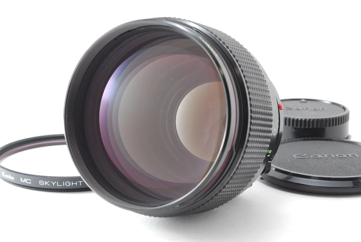 Canon FD 85mm F1.2 L ＋ BT-72フード 純正フィルター付 Canon FD 85mm F1.2 L ＋ BT-72フード 純正フィルター付