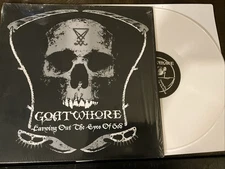 Goatwhore - Carving Out the Eyes of God LP 2014 Metal Blade [White] NM/NM