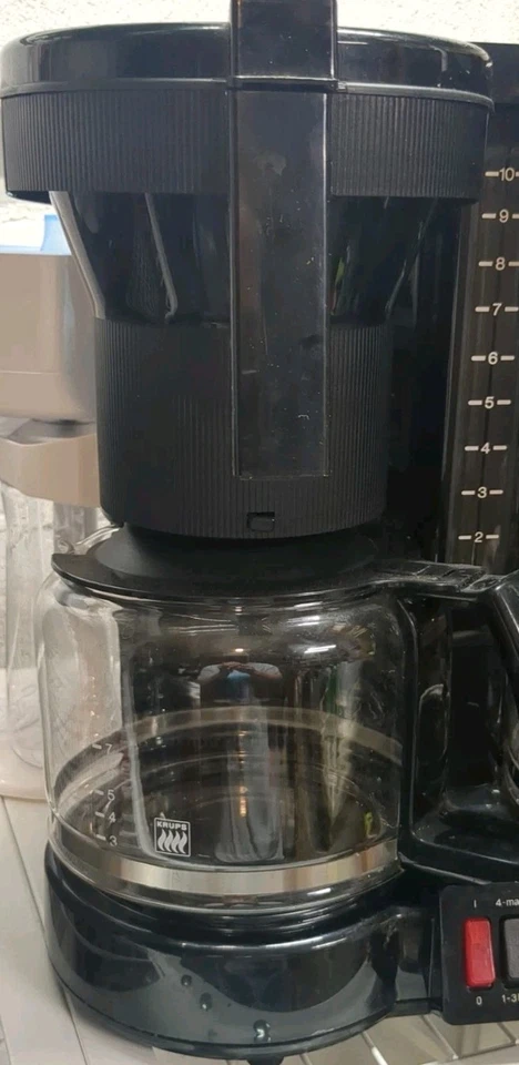 Krups Coffee Maker 10cup Dual Drip Machine Glass Carafe Germany 264B - Image 3 of 4