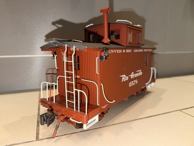 Accucraft 1:20.3 D&RGW Short Caboose AMS G / Fn3 Scale No. 0578
