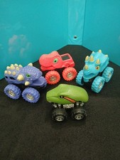Spark Create Imagine Dinosaur Monster Trucks Lot Of 4