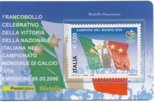 ITALY 2006 VICTORY WORLD FOOTBALL CHAMPIONSHIP PHILATELIC CARD