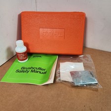 Stihl Hardshell Tool Box Brush Cutter Hanger Bracket Oil #3 *See Description*