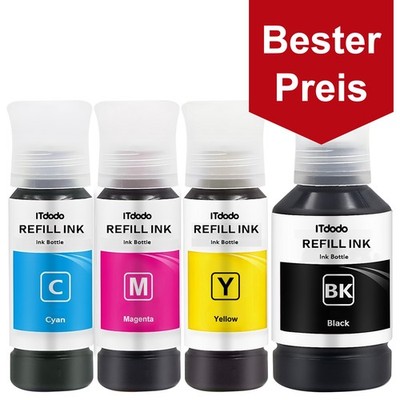 Drucker Tinte Refill für EPSON Ecotank ET-2720 ET-2721 ET-2726 ET-4700 ET-1810
