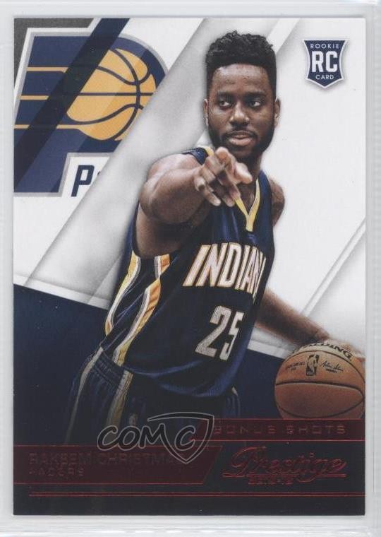 2015 Panini Prestige Rookies Bonus Shots Red /199 Rakeem Christmas Rookie RC 0c6
