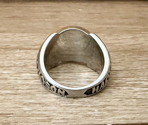Harley-Davidson Men's MOD Stainless Steel Willie G Skull Ring SZ. 10 - Picture 4 of 7