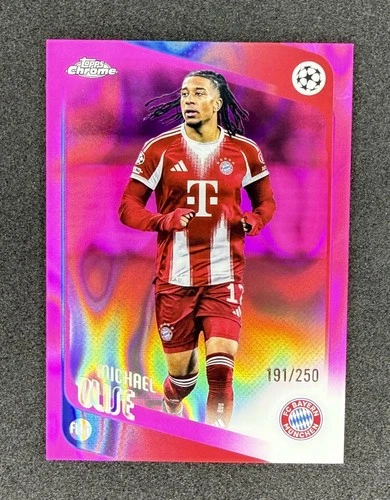 2025 Topps Chrome Michael Olise RAW