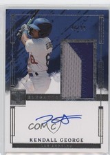 2024 Panini Impeccable Elegance Prospect Jersey /99 Kendall George Auto pe8