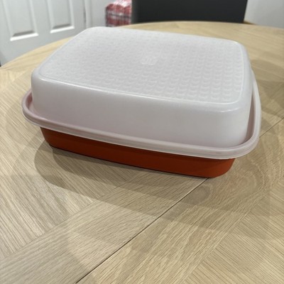 Tupperware Saison/Servier Marinade Behälter 1294-1 Paprika / weiß