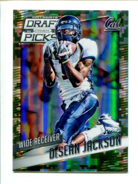 2015 Panini Prizm Collegiate Draft Picks Camo Prizm #33 DeSean Jackson #/199🏈