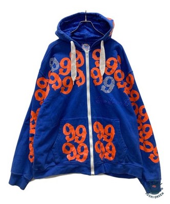 gino green global Zip-up hoodie Size: 2XL Blue Men | eBay
