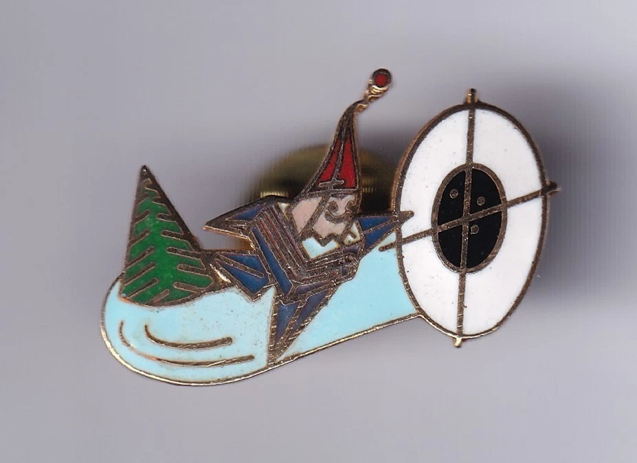 Pin's La Roche Sur Yon 21/12/91 Etape Flamme Jeux Olympique JO