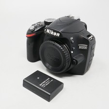 Nikon D3200 Digital SLR Camera - Black Body Only - 5K Clicks 