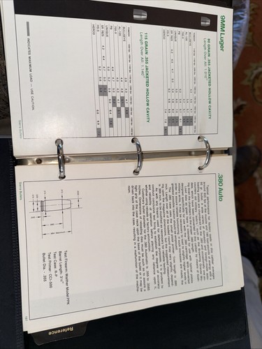 Sierra Bullets Reloading Manual 1971 223 Rifle Pistol Ballistics Ok Condition - 第 15/24 張圖片