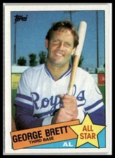 George Brett 1985 Topps #703 Kansas City Royals