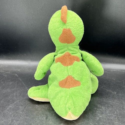 Ganz Webkins Key Lime Dino Plush Green Dinosaur 9" tall Retired NO CODE Cuddle - Picture 6 of 11