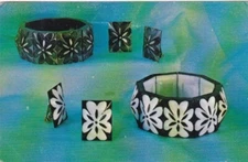 Postcard-Fashion Etch Accents-National Handcraft Institute-DES MOINES, Iowa