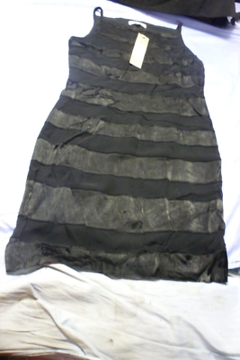 anne klein little black dress Pleated Bodice Sheath Dress