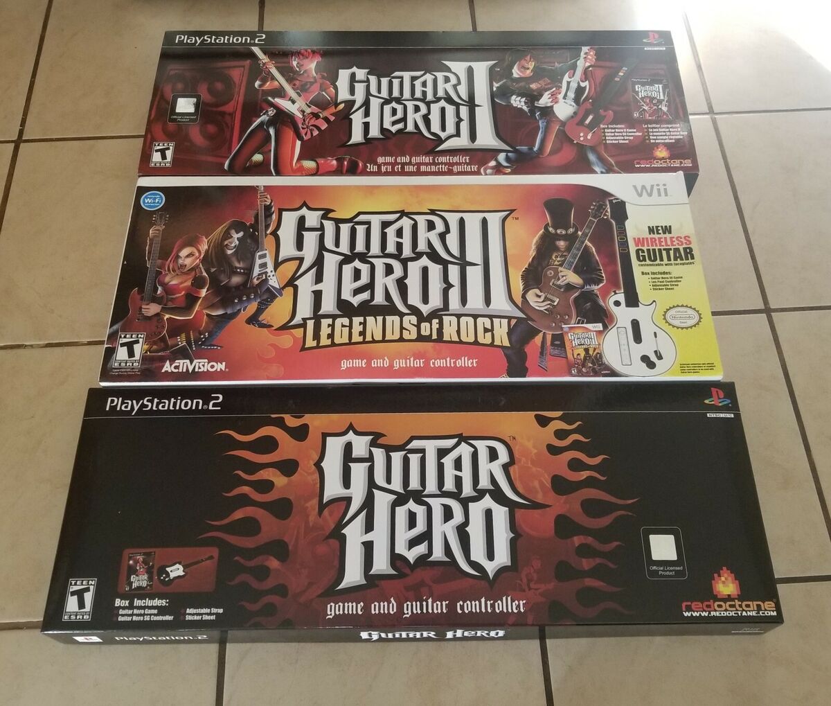 Jogo Guitar Hero Ps2 Original