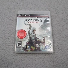 Assassins Creed III 3 Playstation 3 PS3 Play Station Video Game No Manual