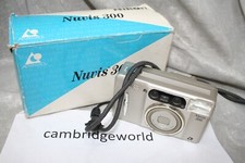 NIKON NUVIS 300 APS Film Camera NIKON FACTORY REFURBISHED in a NIKON BOX STRAP