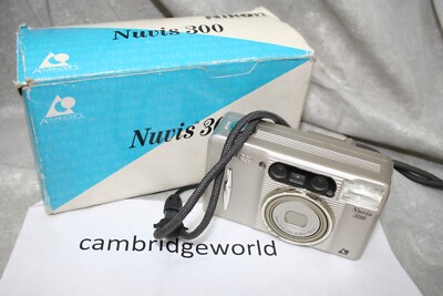 NIKON NUVIS 300 APS Film Camera NIKON FACTORY REFURBISHED in a NIKON BOX & STRAP