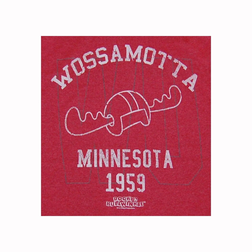 Rocky and Bullwinkle Wossamotta U T-Shirt