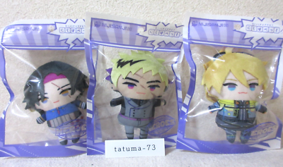 Nijisanji Krisis Niji Puppet Plush Doll Set of 3 HEROES Half