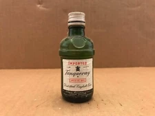 Vintage Very Special Tanqueray English Gin Empty Mini Bottle