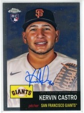 2022 Topps Chrome Platinum Baseball Kervin Castro Autograph RC #CPA-KC