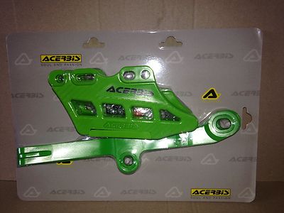 KAWASAKI KXF 450 2009-2015 KETTENBLOCK FÜHRUNG SLIPPER SLIDE SET KIT GRÜN