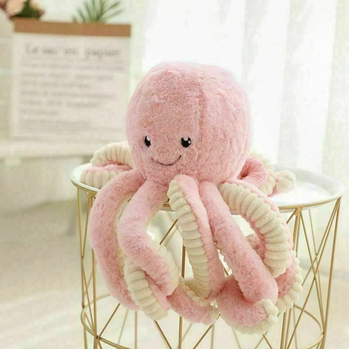Oktopus Plüsch Octopus Plüschtier Kuscheltier Tintenfisch Kuscheltier Geschenk - Bild 22 von 27