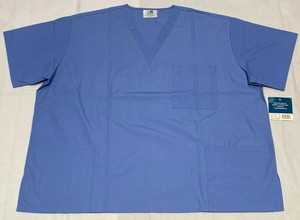 Adar Uniforms Scrub Tops New W Tags Size 3x Ceil Blue Unisex Ebay