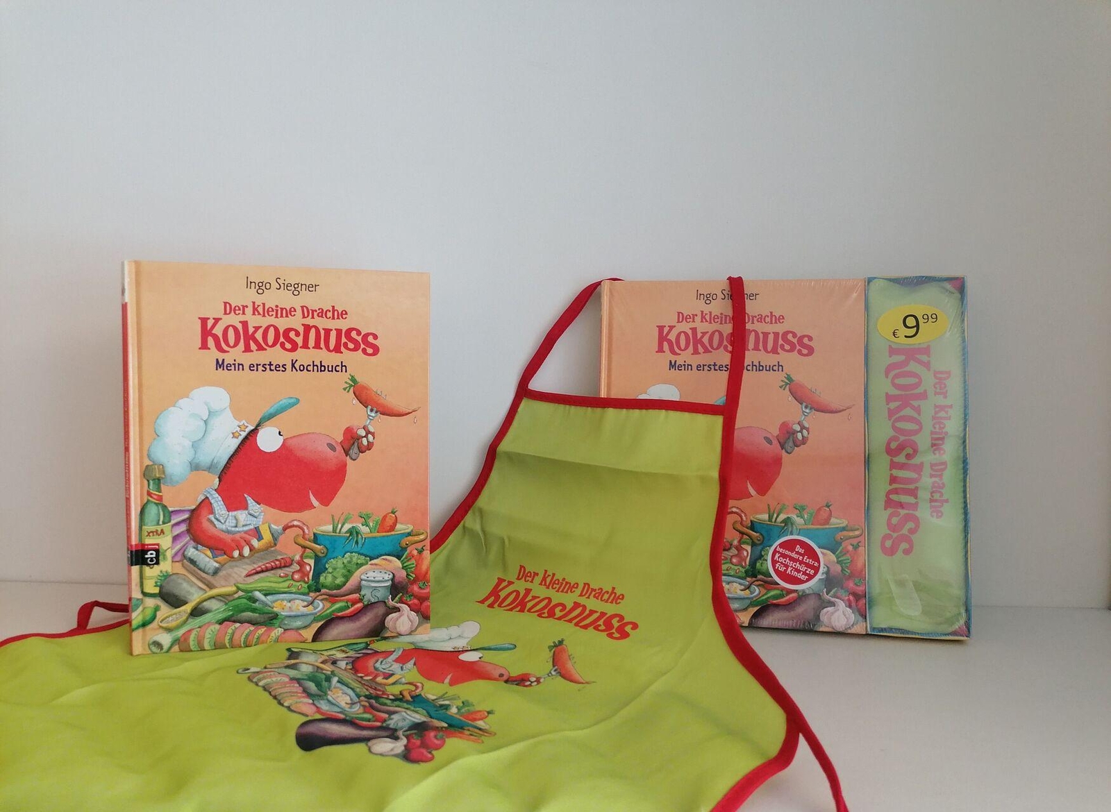 Thumbnail - Der Kleine Drache Kokosnuss - Mein Erstes Kochbuch Ingo Siegner
