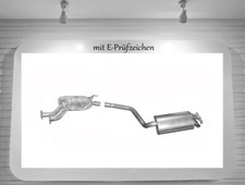 Auspuffanlage Mercedes 190 (W201) 2.0 2.3 Auspuff  Bj. 03.91 - 12.93