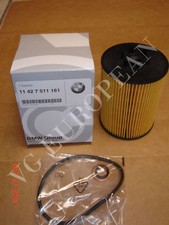 BMW E60 5-Series, E63 E64 6-Series Genuine Engine Oil Filter Kit NEW 545i 645ci