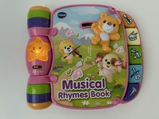 VTech Musical Rhymes Book, Pink