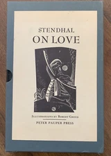 Stendhal on Love. Peter Pauper Press. Illustrations by Robert Greco