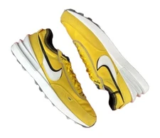 Double-Swooshed Nike Waffle One Releasing In Bright Yellow Mens 11.5~New~Running