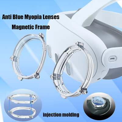 For Quest VR Headset Anti-Blue Light Guard Myopia Lens