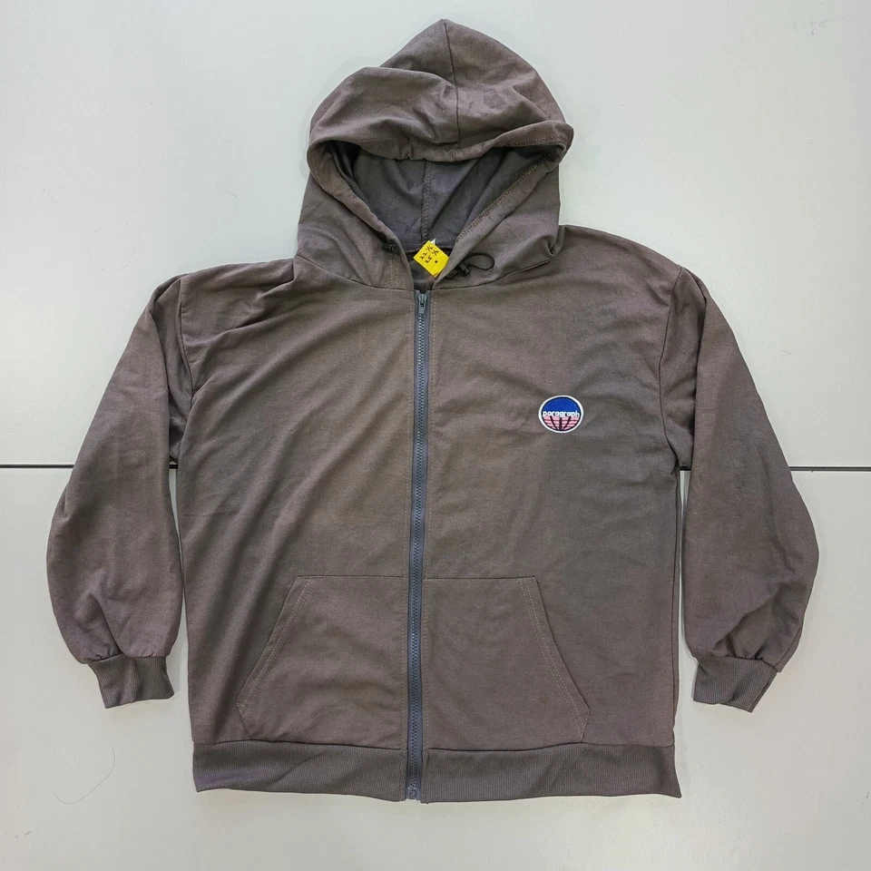 PARAGRAPH Brand Hoodie Full Zip Light Brown Long Sleeve P22.5 L25.5 Size M - Image 1 of 4