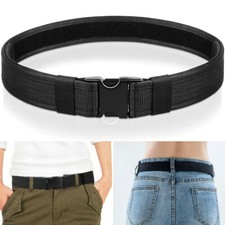 Tactical Belt Military Quick Release Buckle 2" Heavy-Duty Nylon Riggers Belts