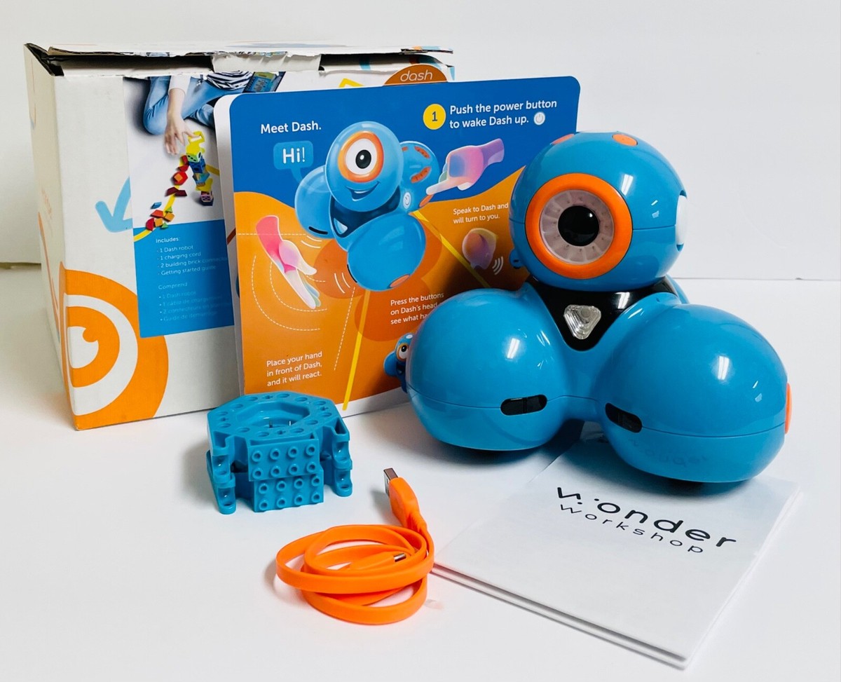 Kids Wonder Workshop DA01 Dash Interactive Robot Coding STEM Kids Wonder Workshop DA01 Dash Interactive Robot Coding STEM