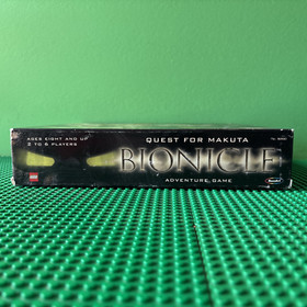 ROSE ART LEGO BIONICLE QUEST FOR MAKUTA ADVENTURE BOARD GAME INCOMPLETE 31390