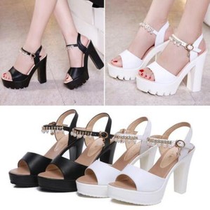 platform high heel sandal