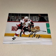 NATE THOMPSON autographed signed 8X10 OTTAWA SENATORS NHL HOCKEY
