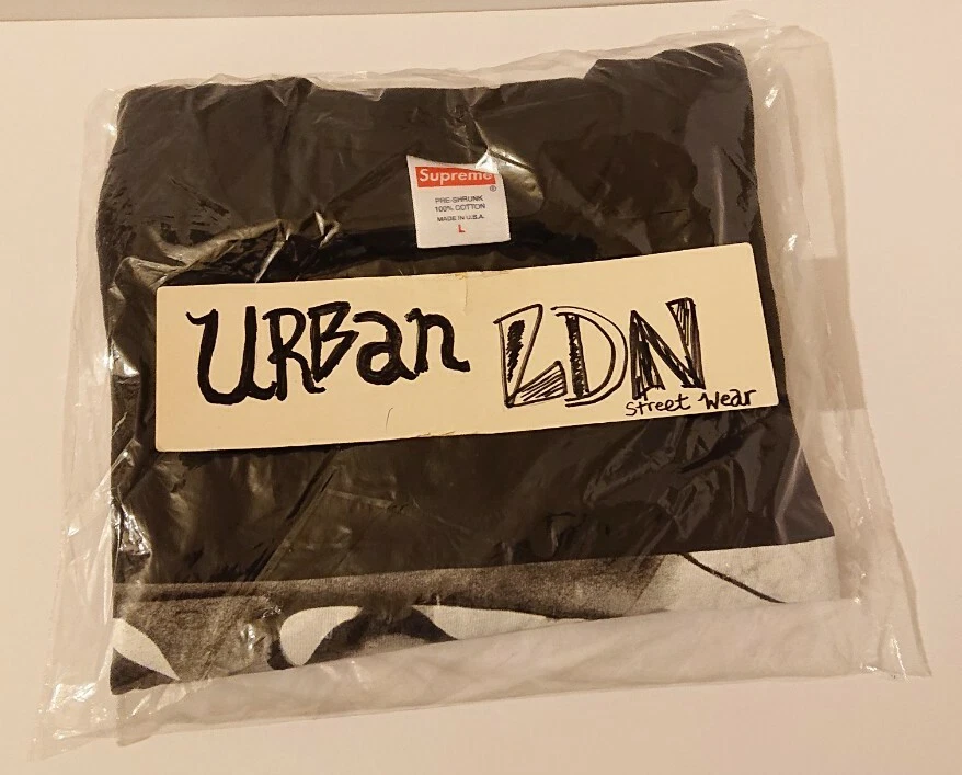 T shirt Supreme Anti Héros Ice Small Box Logo NOIR Large
