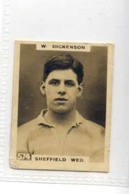 (Jf4551) PHILLIPS,PINNACE FOOTBALLERS,W.DICKENSON SHEFFIELD WED,1922,#574