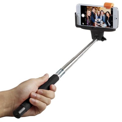 Bluetooth Shutter Extendable Selfie Stick Monopod for iPhone 6 6 Plus 5 5S 5C 4G